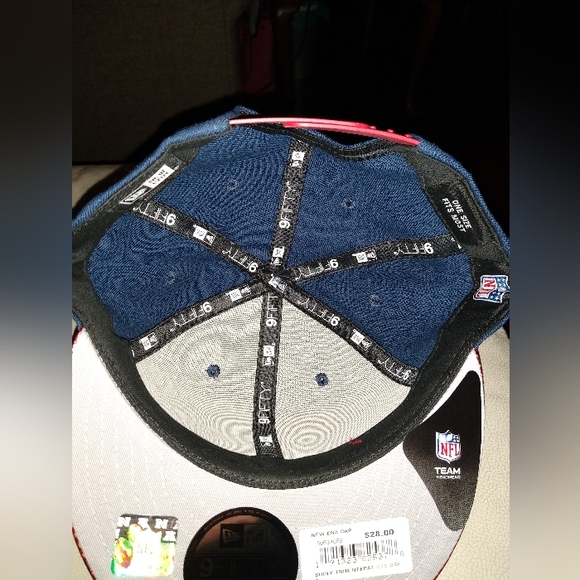 New England Patriots adjustable hat new with tags - Picture 3 of 6